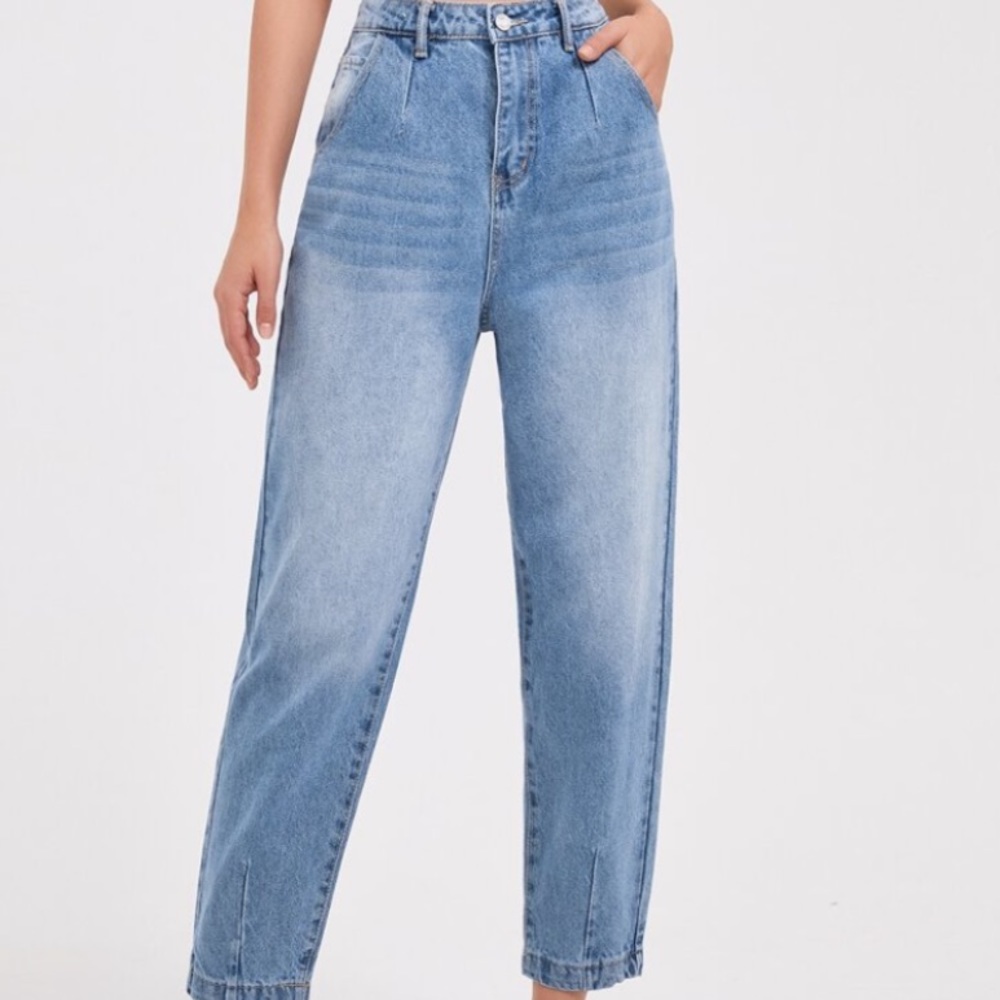 High Rise Mom Jeans